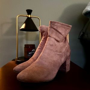 Blush Pink Old Navy Booties
